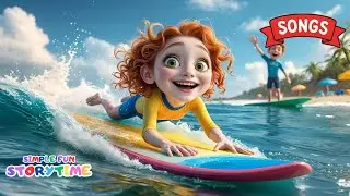 Beach Fun | Kids Summer Beach Song! ☀️ | Simple Fun Storytime