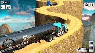 Offroad Oil Tanker Transport Truck Simulator 2019 - Android Gameplay