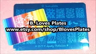 B. Loves Plates B. 09 Spooky Halloween Plate
