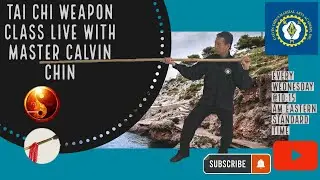Wu Style  tai chi weapons forms class Live! Tai Chi Broadsword, Tai Chi straight sword