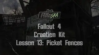 Учебное пособие по созданию предметов в Fallout 4 Creation Kit: Журналы &laquo;Забор из штакетника&raquo; &mdash; F...
