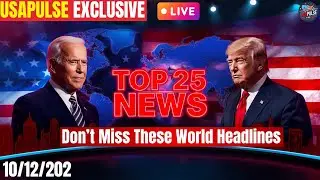 Top 25 World News LIVE | Biden vs Trump | Breaking Global Headlines Today | 10 December 2025