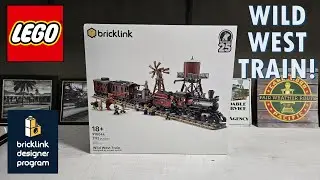 LEGO Wild West Train 910044 Unboxing & Review | Bricklink Designer Program