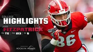 John FitzPatrick highlights | 2022 NFL Draft | Atlanta Falcons