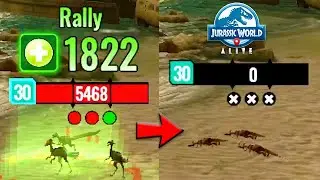 HOW TO TAKE DOWN COMPSOCAULUS (JURASSIC WORLD ALIVE)