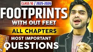 FOOTPRINTS WITHOUT FEET CLASS 10TH ENGLISH | 5TRP