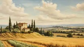 Landscape oil painting for Frame TV | Smart TV art | screensaver | single painting | 1080p