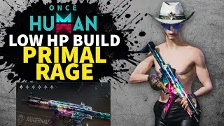 Top Bossing Gun - My BEST Primal Rage Fast Gunner Build - Once Human