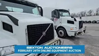 Schiber Truck Company Fleet Reduction by Sexton Auctioneers | February 29th Online Equipment Auction