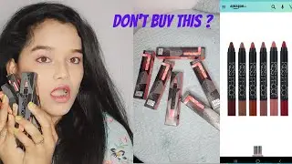 ME NOW  KISS PROOF LIPSTICK |REVIEW AND SWATCHES|