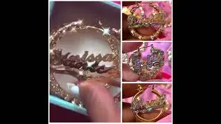 Name Hoop Earrings | Silviax Jewelry
