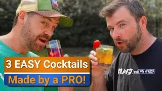 3 EASY camping Cocktails (By an actual Professional!)