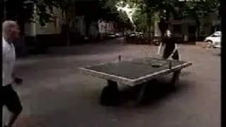 Di&auml;sch - Body-Tischtennis