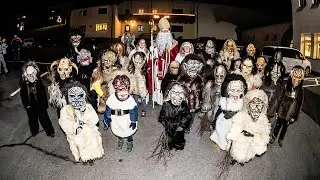 Krampus mit Nikolaus Sillian Osttirol Klaubauf 2018
