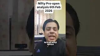 nifty Pre-open analysis on RBI policy #trading #bankniftystrategy #scalpingtradingstrategybanknifty