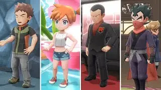 Pokémon Let's Go Pikachu/Eeevee - All 8 GYM LEADER Battles