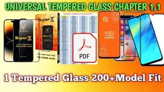 Universal Tempered glass android mobile | Tempered Glass List 2026 Chapter 1.1