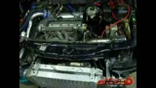 Calibra Turbo C20LET Mickey Garage Odpalenie