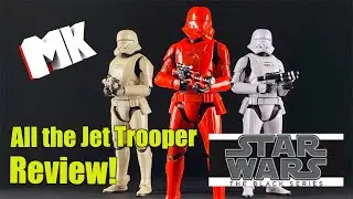 Star Wars The Black Series Sith Jet Trooper Review (And More!)