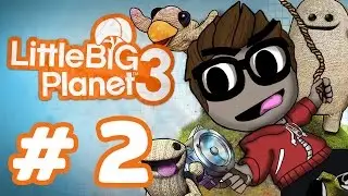 LittleBigPlanet 3 Gameplay/Walkthrough w/Mex Part 2 - The Pumpinator