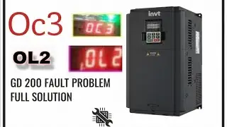INVT GD200 VFD OL2 & OC3 Fault | Complete Troubleshooting & Repair Guide