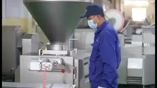 automatic sausage stuffer filler with twist linker