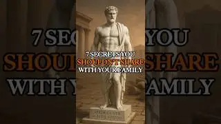 7 secrets you shouldn't share with your family || Stoic Wisdom