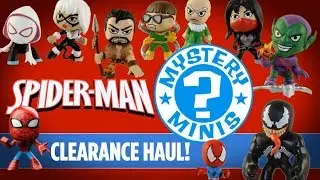 Spider-Man Funko Mystery Mini Blind Box Clearance Haul Video!