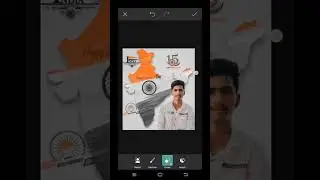 Happy independence day photo editing picsart app // 15 August photo editing #shortvideo