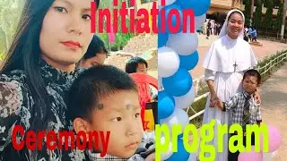 Sakla tirok ni  school oh Initiation ceremony program Udaipur Don Bosco school only Nursery
