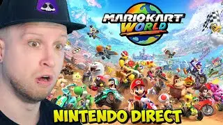 Reacting to Nintendo Switch 2: Mario Kart World Direct 4.17.2025 Livestream | IT LOOKS AMAZING