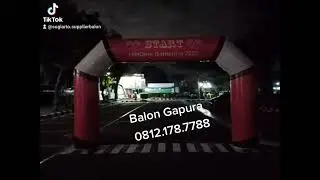 Balon Gate Start Finish Berbagai ukuran.