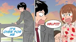 A man on the verge of giving up on life was suddenly shouted at by a high school girl [Manga Dub]