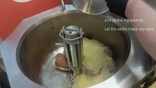 Burger patties by Dieta Genier Mixing Kettle
