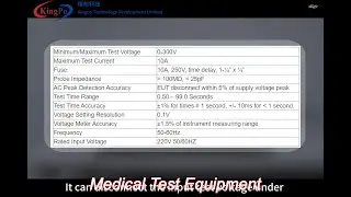 precision plug capacitor discharge tester for iec standards