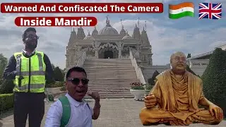 Exploring LONDON's Biggest and Most Authentic HINDU 🕉 🕉 Temple🛕 !!!