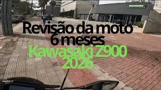 Kawasaki Z900 2026 revisão na concessionária de Belo Horizonte