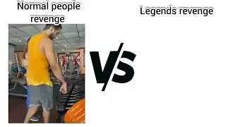 Normal revenge vs Legends revenge funny meme