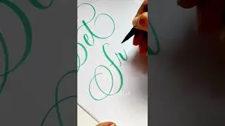 Set yourself free #shorts #brushcalligraphy
