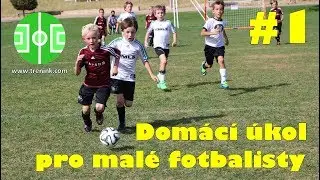 Dom&aacute;c&iacute; &uacute;kol pro mal&eacute; fotbalisty #1 | přesnost, razance a technika přihr&aacute;vek