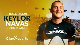 ¡Keylor Navas rechazó a Arabia! Revela en su presentación con Pumas por qué eligió a la Liga MX