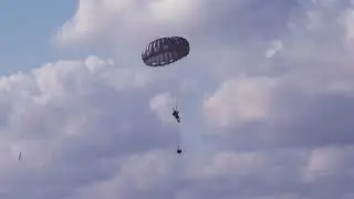 435th Air Ground Operations Wing Static-Line Jumps, Alzey Dropzone, Fl&ouml;rsheim-Dalsheim, Germany
