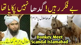 Islamabad Mein Gadhy Ka Gosht ! Gadha Halal Ya Haram ! Donkey Meet Halaal or Haraam ? Chota EMAM 