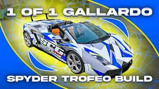 САМЫЙ БЕЗУМНЫЙ LAMBORGHINI 1 ИЗ 1 GALLARDO SPYDER TROFEO СТРОИТЕЛЬСТВО