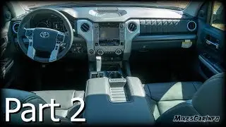 Кастомная Toyota Tundra Platinum 2019 года — часть 2. Детальный обзор в 4K