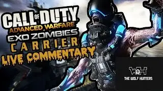CoD AW EXO Zombies Carrier (Live Commentary)