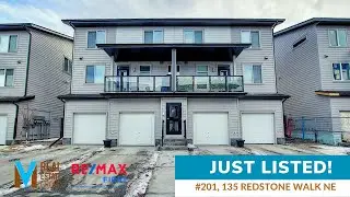 SOLD 201, 135 Redstone Walk NE  - Calgary, AB - Real Estate Video