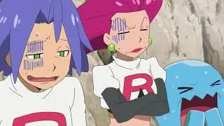 Pokemon Sun and Moon Anime - Mallow's Bounsweet evolving into Steenee