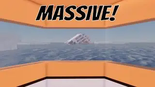 The Sinking Of The Grand Cruise Liner 3 || Roblox || Sail And Sink Simulator