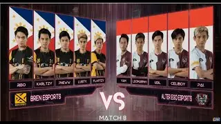 BREN ESPORTS vs ALTERGO ESPORTS (GAME1)  M2  1/23/2021  World Championship 2020 | Singapore